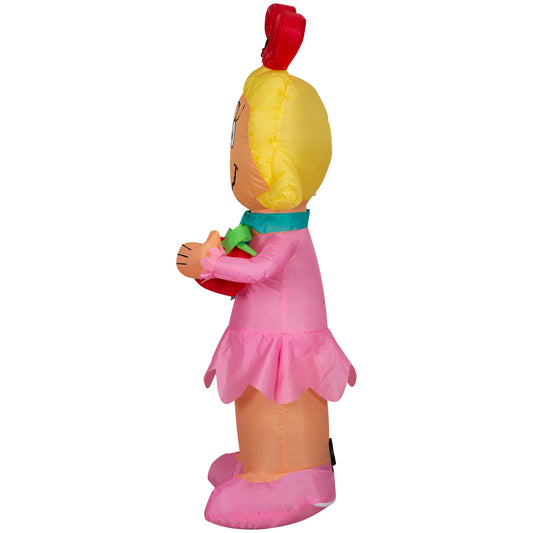 4-Ft Cindy Lou Who Christmas Inflatable image 2