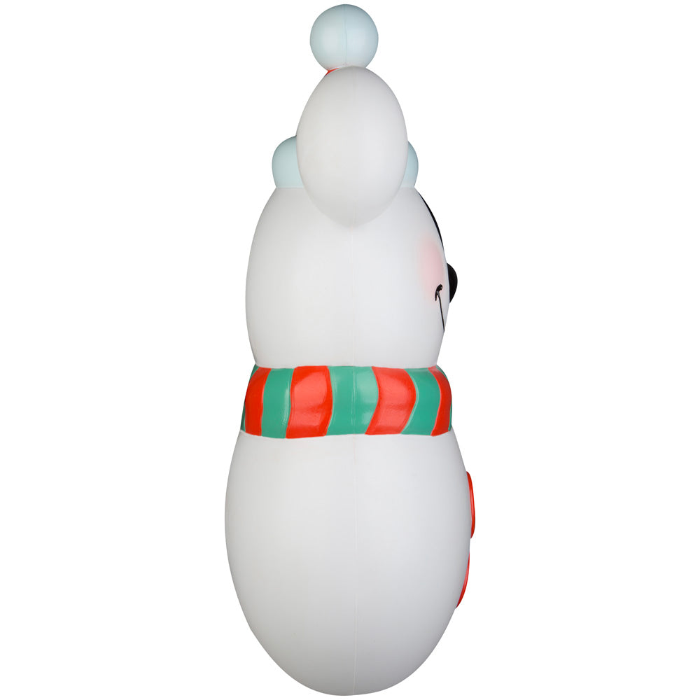 24-Inch Disney Mickey Mouse Snowman Lighted Outdoor Blow Mold image 4