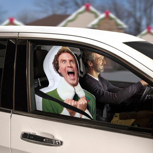 Car Buddy Christmas Inflatable Photorealistic the Elf WB, 2.5 ft Tall, Green lifestyle