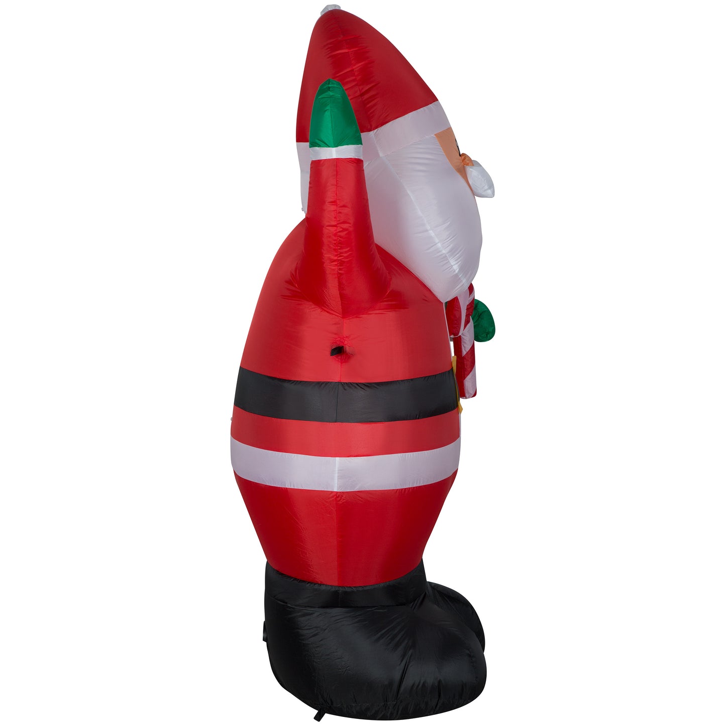 6.5' Santa Holding a Candy Cane Christmas Inflatable image 3