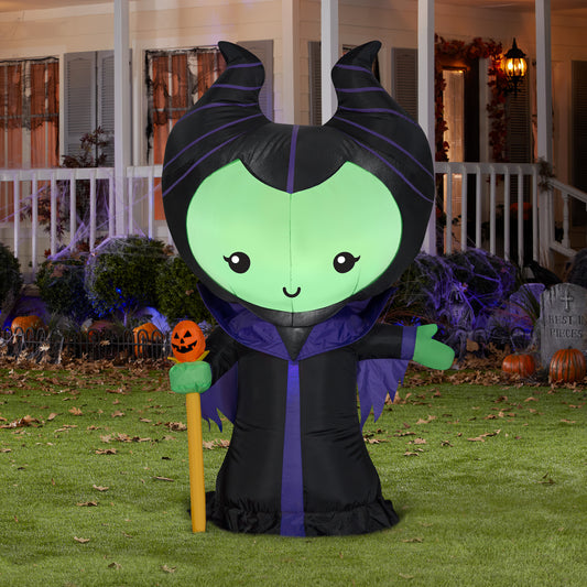 3.5-Ft Disney Maleficent Halloween Inflatable lifestyle