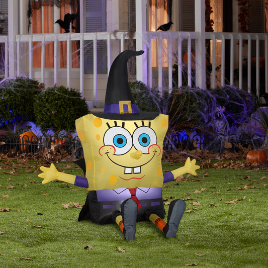 SpongeBob as Witch Nickelodeon, 4 ft Tall, yellow lifestyle