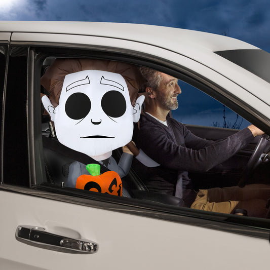 Inflatable Michael Myers CarBuddy, 3 ft Tall, White lifestyle