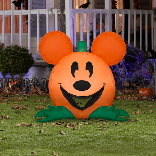 Gemmy Airblown Cutie Mickey Mouse Disney , 3 ft Tall
