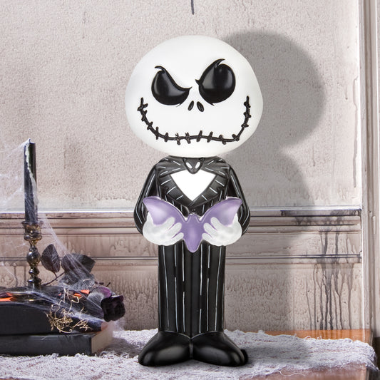 14-Inch Disney Jack Skellington Lighted Halloween Blow Mold lifestyle