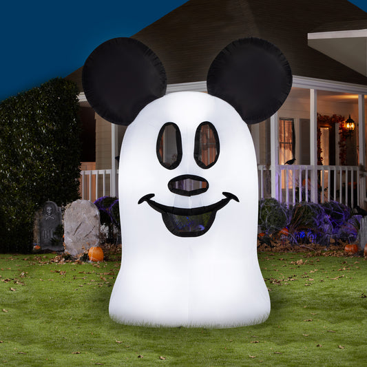 Inflatable Flat Mickey Ghost Giant Disney, 9.5 ft Tall lifestyle