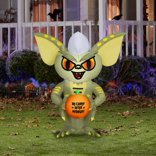 3.5-Ft Gremlins Stripe “No Candy After Midnight” Inflatable lifestyle