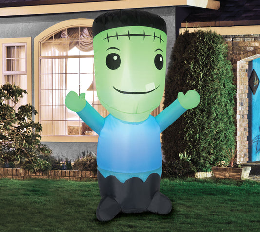5-Ft Monster Halloween Inflatable lifestyle