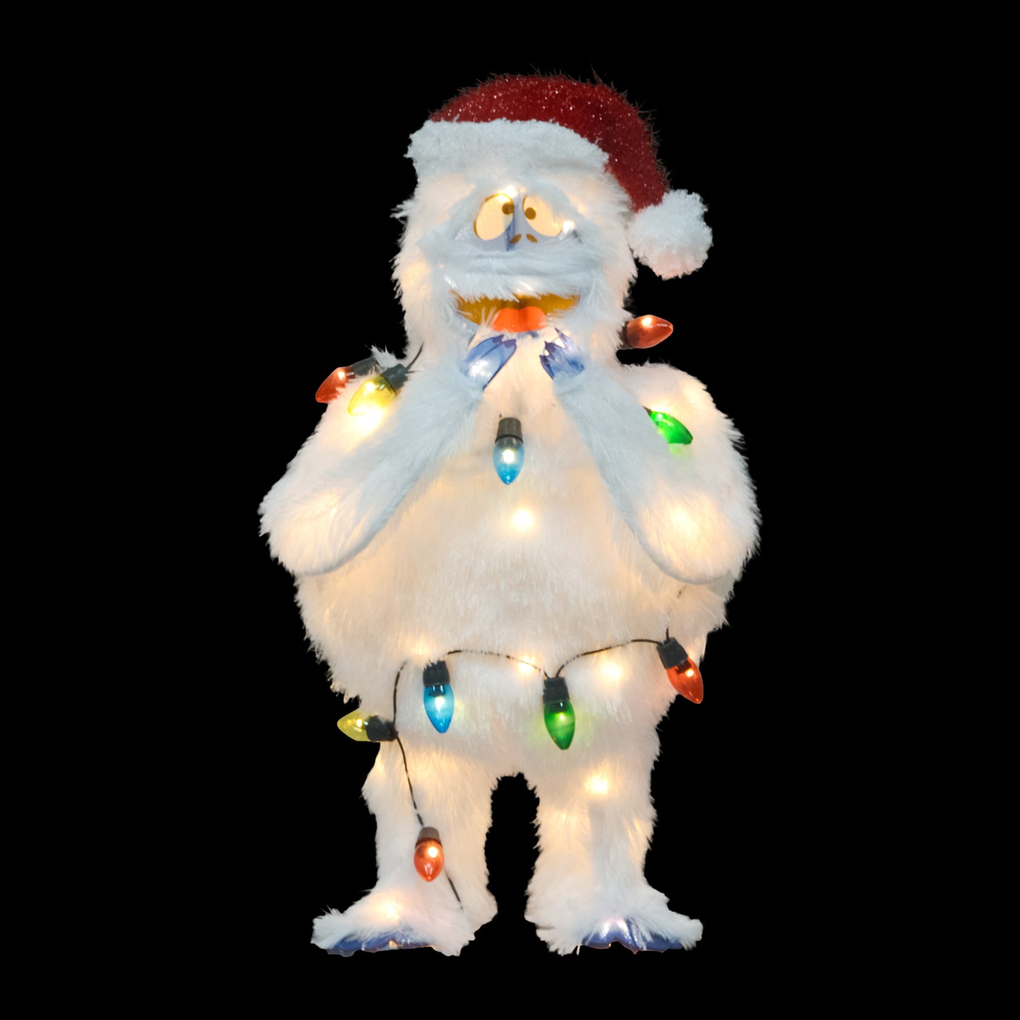 24-Inch Rudolph 3D LED Yard Art Bumble With Light Strand Christmas Décor image 6