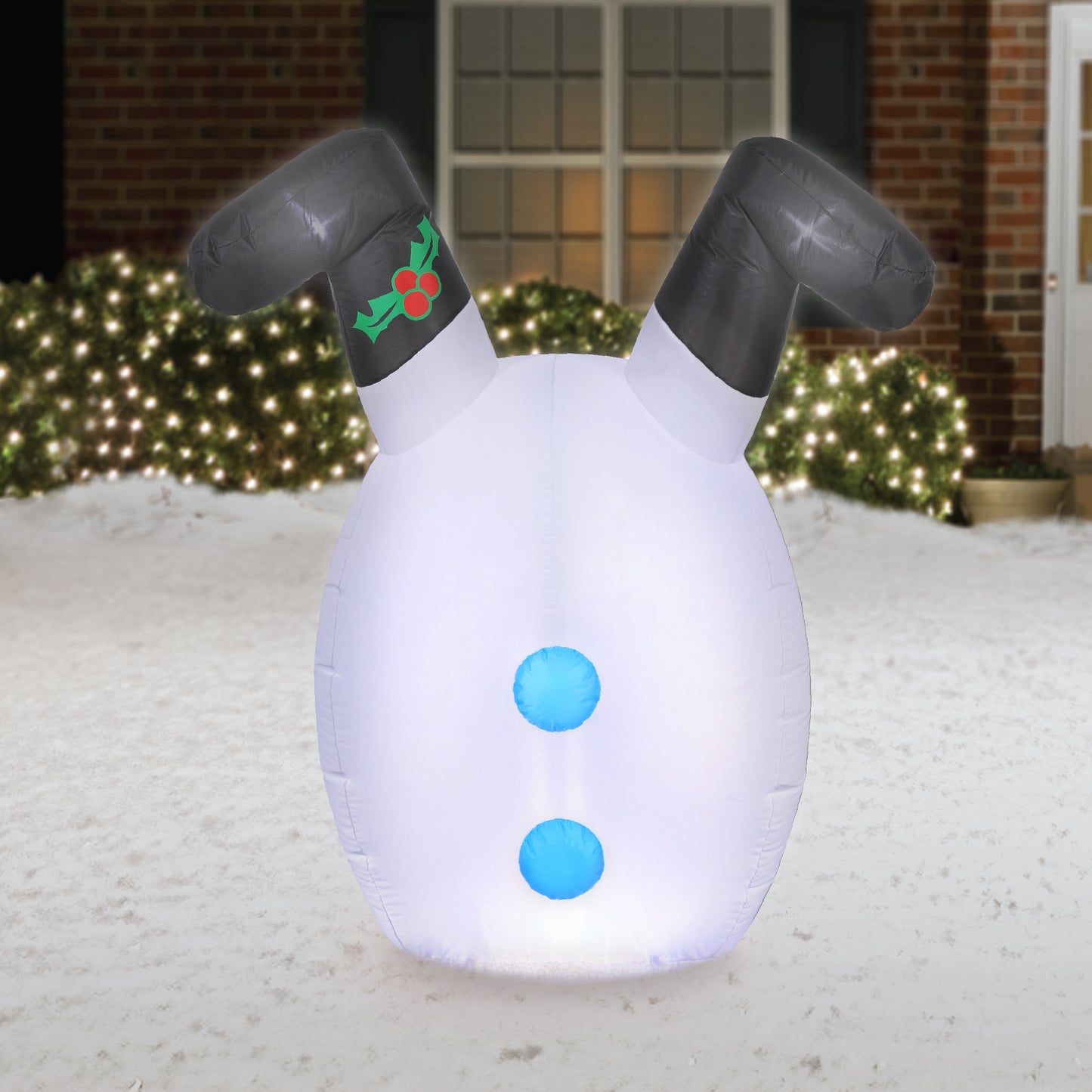 INFLATABLE SNOWMAN LEGS lifestyle