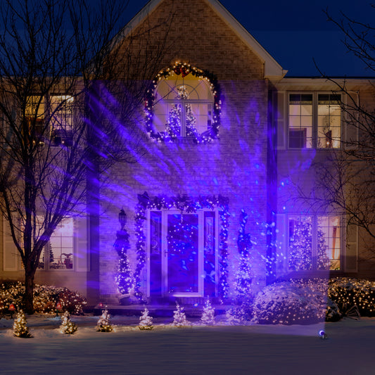 Kaleidoscope Lightshow Projection Combo Pack - Purple lifestyle