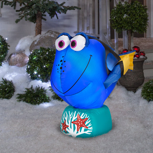 3.5' Disney's Dory From Finding Nemo Christmas Inflatable lifestyle