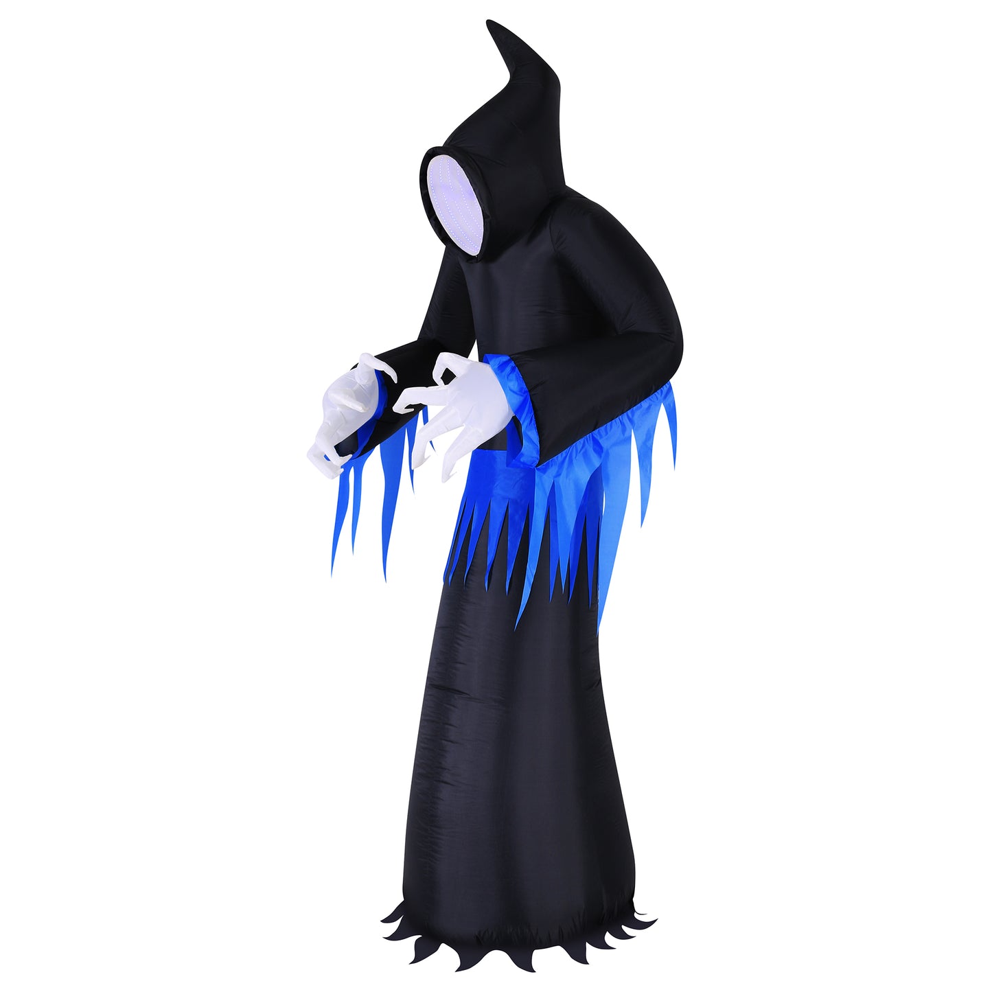 Occasions 8' INFLATABLE INFINITY MIRROR REAPER, 8 ft Tall, Multicolored image 4