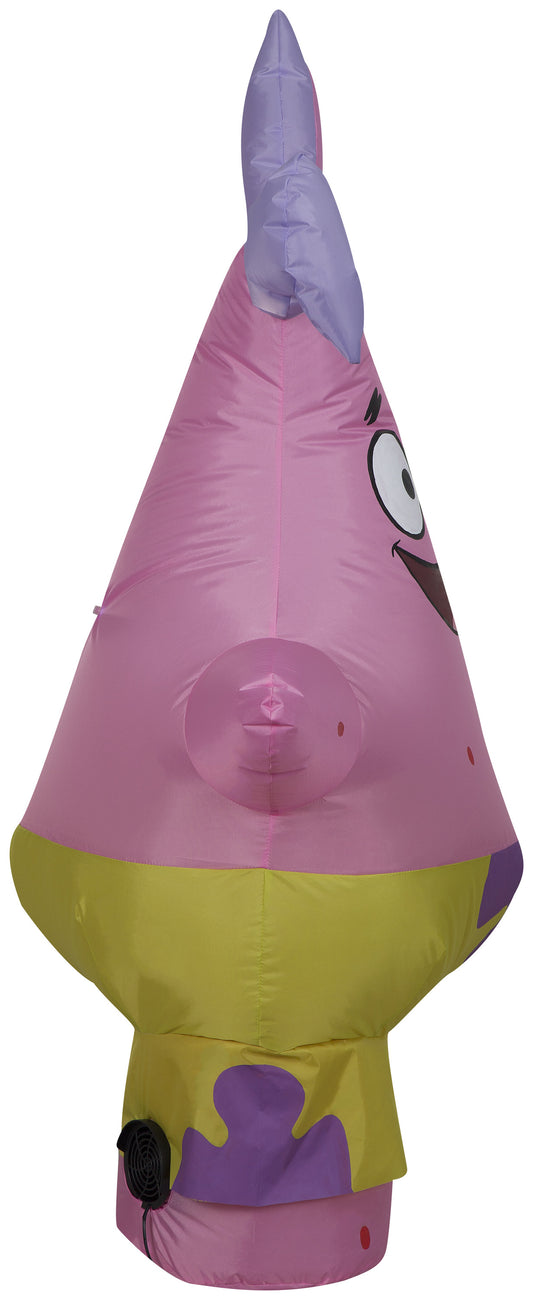 Gemmy 4 ft Airblown Patrick in Easter Outfit SM, Pink