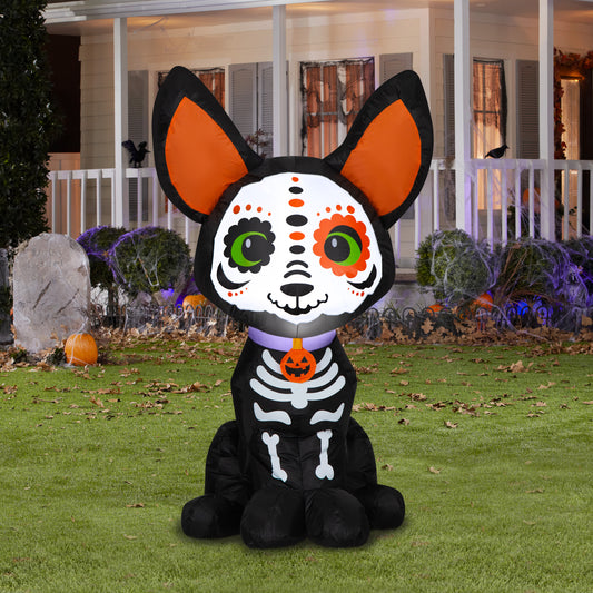Inflatable DOD Sitting Dog, 3.5 ft Tall lifestyle