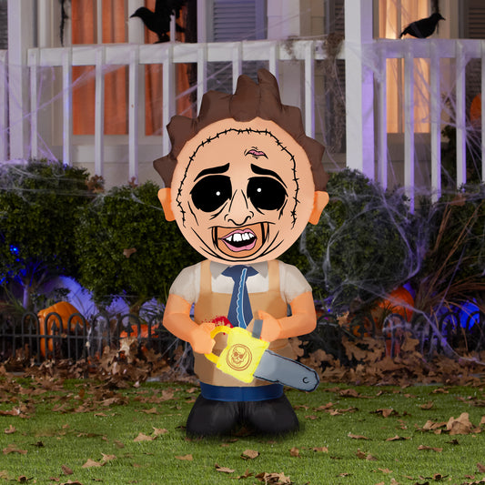 Inflatable Stylized Leatherface Radar, 3.5 ft Tall lifestyle