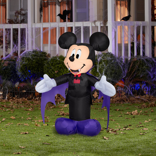 Inflatable Vampire Mickey Disney, 3.5 ft Tall lifestyle