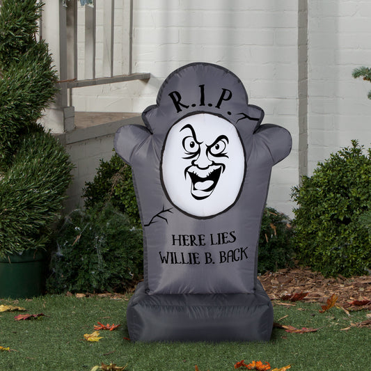 3' Tomb Stone Halloween Inflatable lifestyle