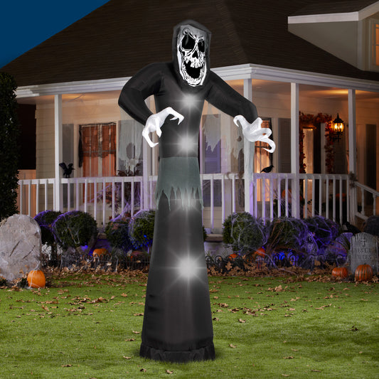 10' Giant Inflatable Beckoning Reaper lifestyle