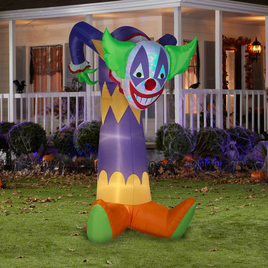 Creepy Clown Kaleidoscope Projection Halloween Inflatable lifestyle