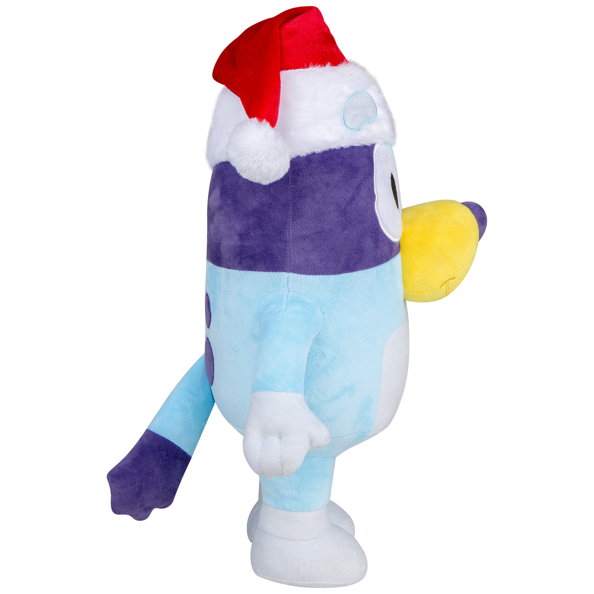 Gemmy Bluey Holiday Greeter with Santa Hat, Multi - Seasons Inflatables