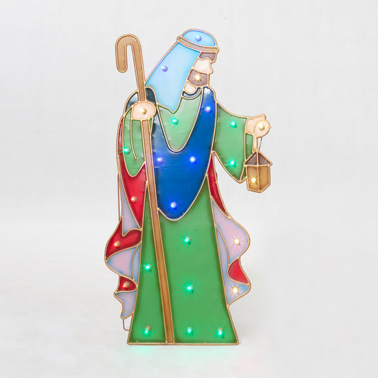 Set of 3 LED Nativity Set Sculpture Christmas Décor image 2