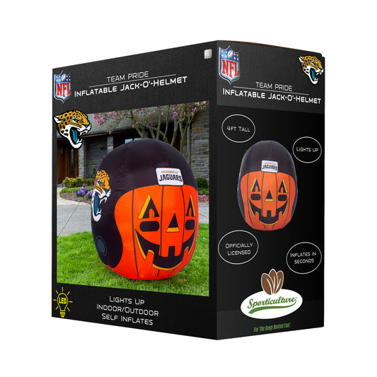 Jacksonville Jaguars Inflatable Jack-O' Helmet