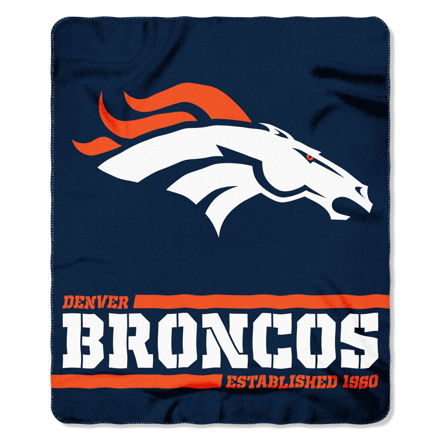 The Northwest Company Denver Broncos Fleece Throw