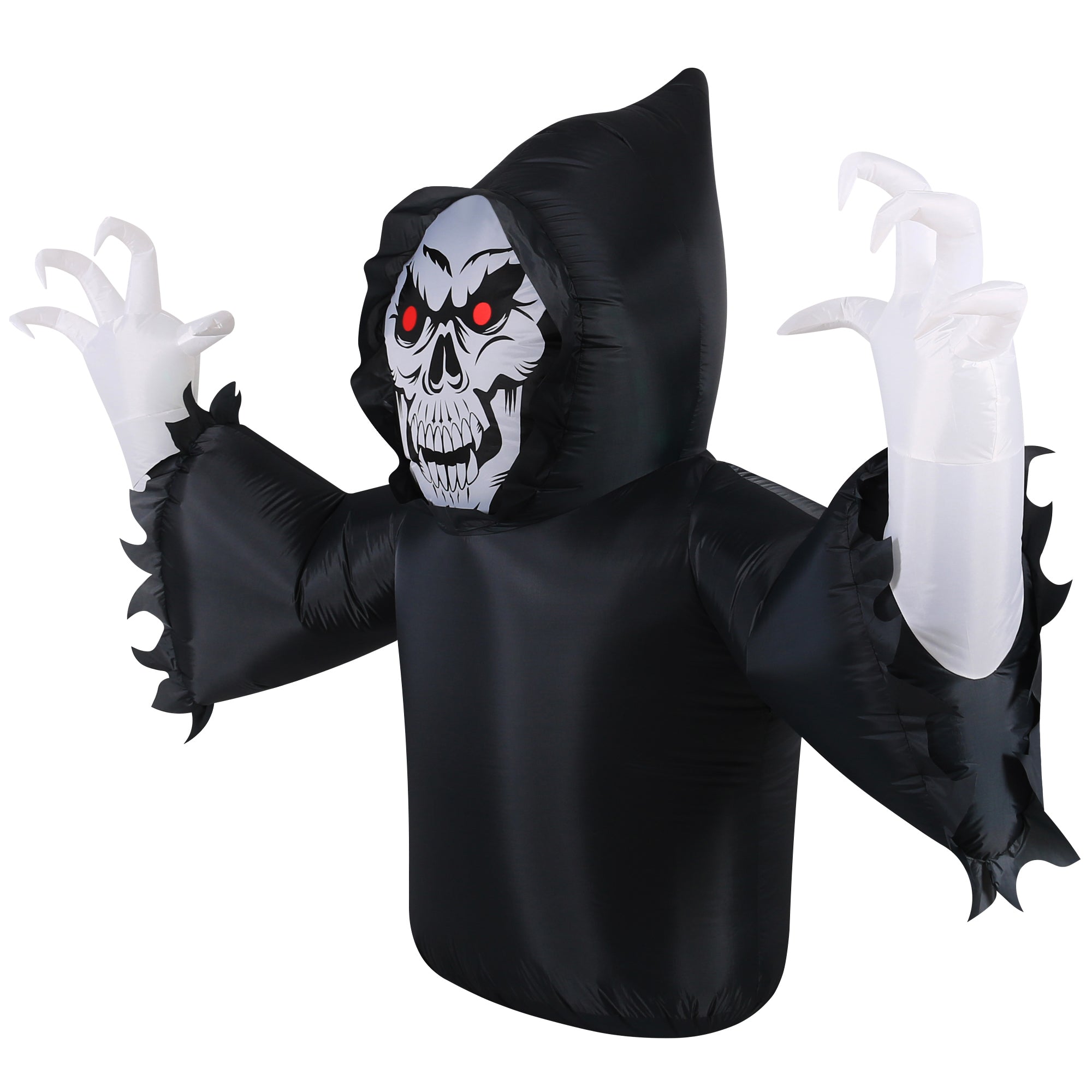 Occasions AIRFLOWZ INFLATABLE GROUND BREAKER REAPER  7FT, Tall, White
