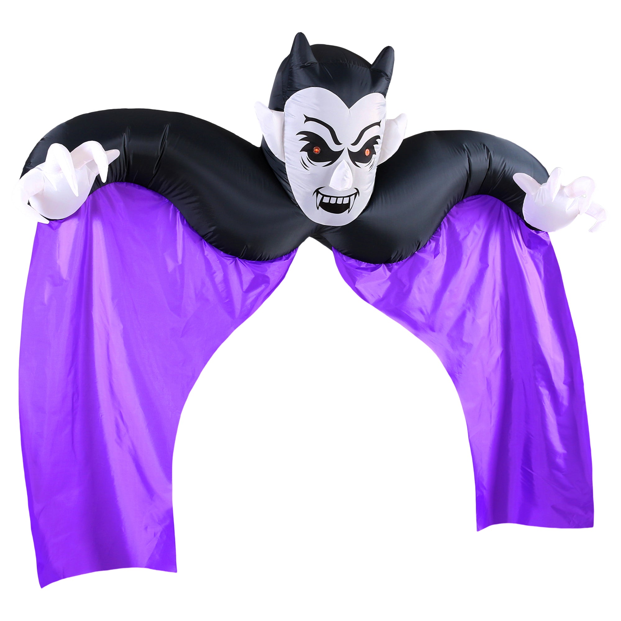 Occasions AIRFLOWZ INFLATABLE HANGING VAMPIRE  6FT, 5 ft Tall, Purple