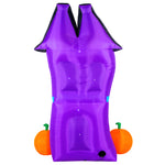 Load image into Gallery viewer, Occasions AIRFLOWZ INFLATABLE HAUNTED HOUSE  8FTWITH PROJECTION SILHOUETTE, 8 ft Tall, Purple
