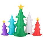 Load image into Gallery viewer, Occasions AIRFLOWZ INFLATABLE COLORFUL CHRISTMAS TREES  9FT, 6 ft Tall, Red
