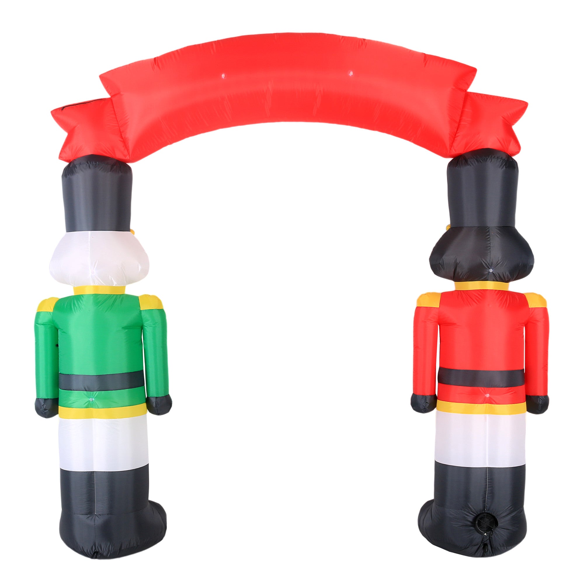 Occasions AIRFLOWZ INFLATABLE NUTCRACKERS ARCHWAY  8FT, 8 ft Tall, Red