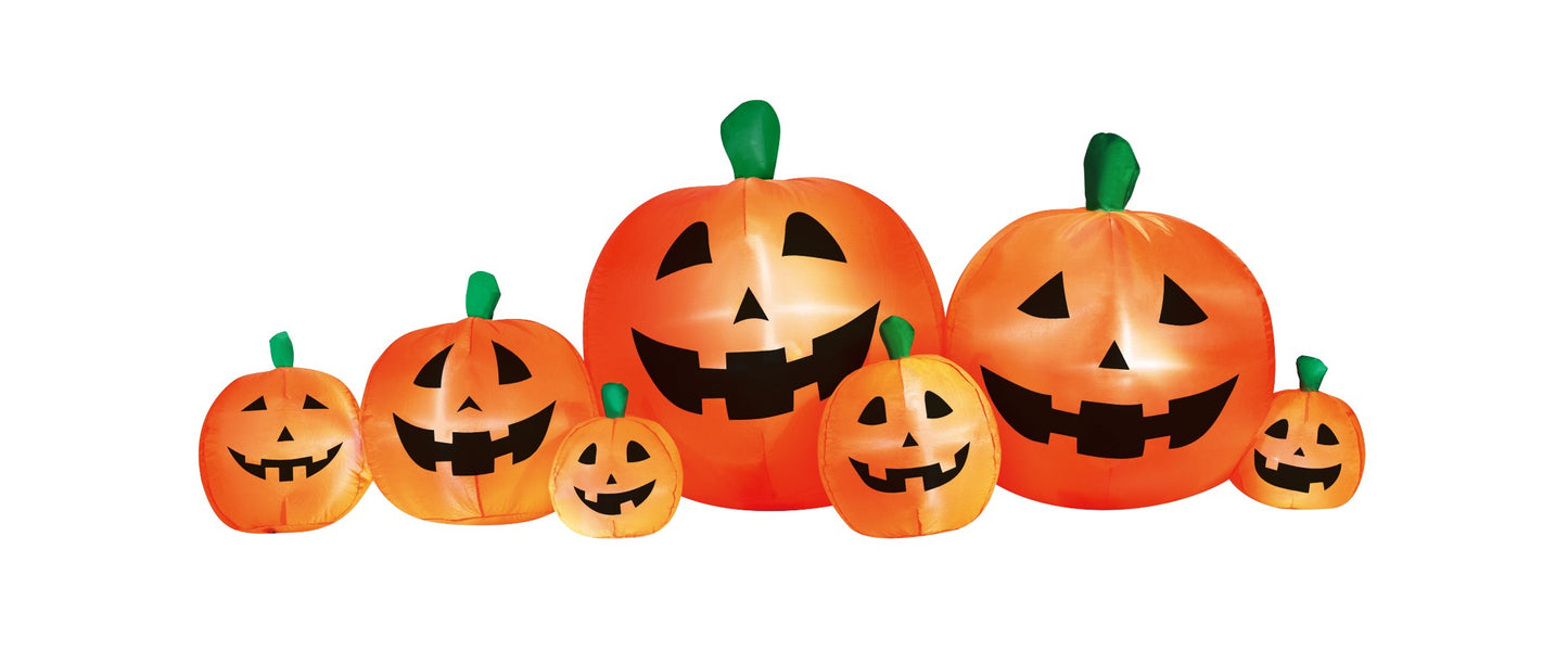 8' Inflatable Pumpkin Patch image 4