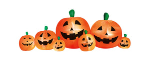 8' Inflatable Pumpkin Patch