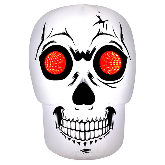 Infinity Mirror Skull Halloween Inflatable