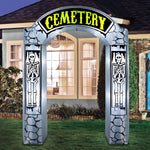 Load image into Gallery viewer, Occasions Airflowz Inflatable Cemetery Archway, 6 ft Tall, Multicolored
