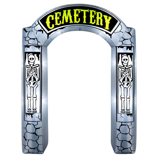 Occasions Airflowz Inflatable Cemetery Archway, 6 ft Tall