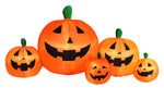 Load image into Gallery viewer, 6&#39; Flashing Pumpkin Patch Halloween Inflatable
