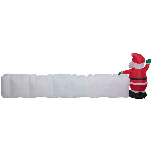 Gemmy Christmas Inflatable Ho! Sign, 3.5 ft Tall, Multi