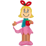 Load image into Gallery viewer, Gemmy Christmas Inflatable Cindy Lou Who, 4 ft Tall, Multi
