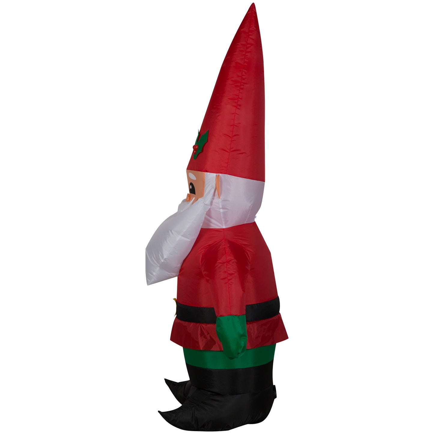 4-Ft Santa Gnome Christmas Inflatable image 3