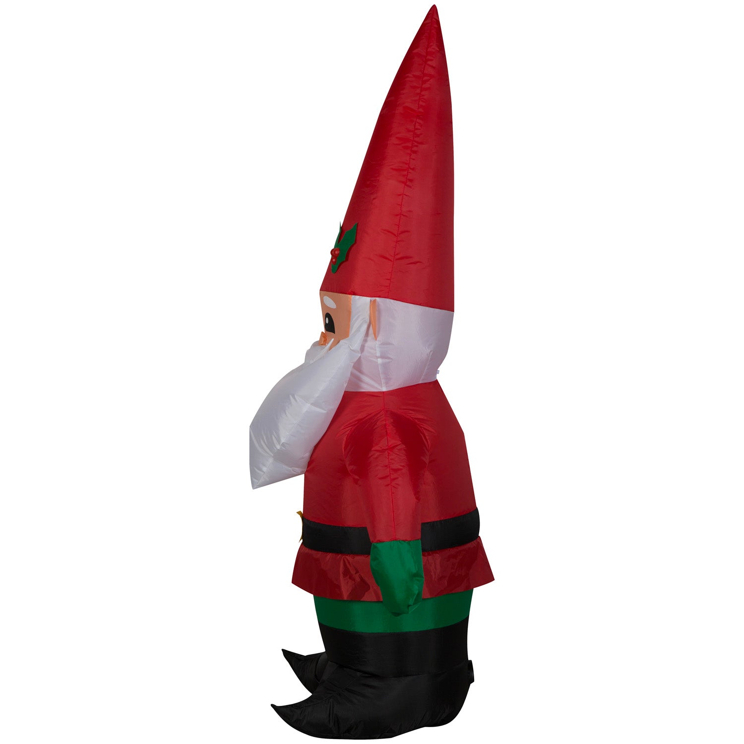 4-Ft Santa Gnome Christmas Inflatable image 3
