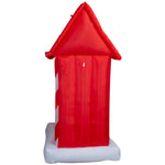 Load image into Gallery viewer, Gemmy Animated Christmas Inflatable Mr. and Mrs. Claus on Swing, 7 ft Tall, Multi
