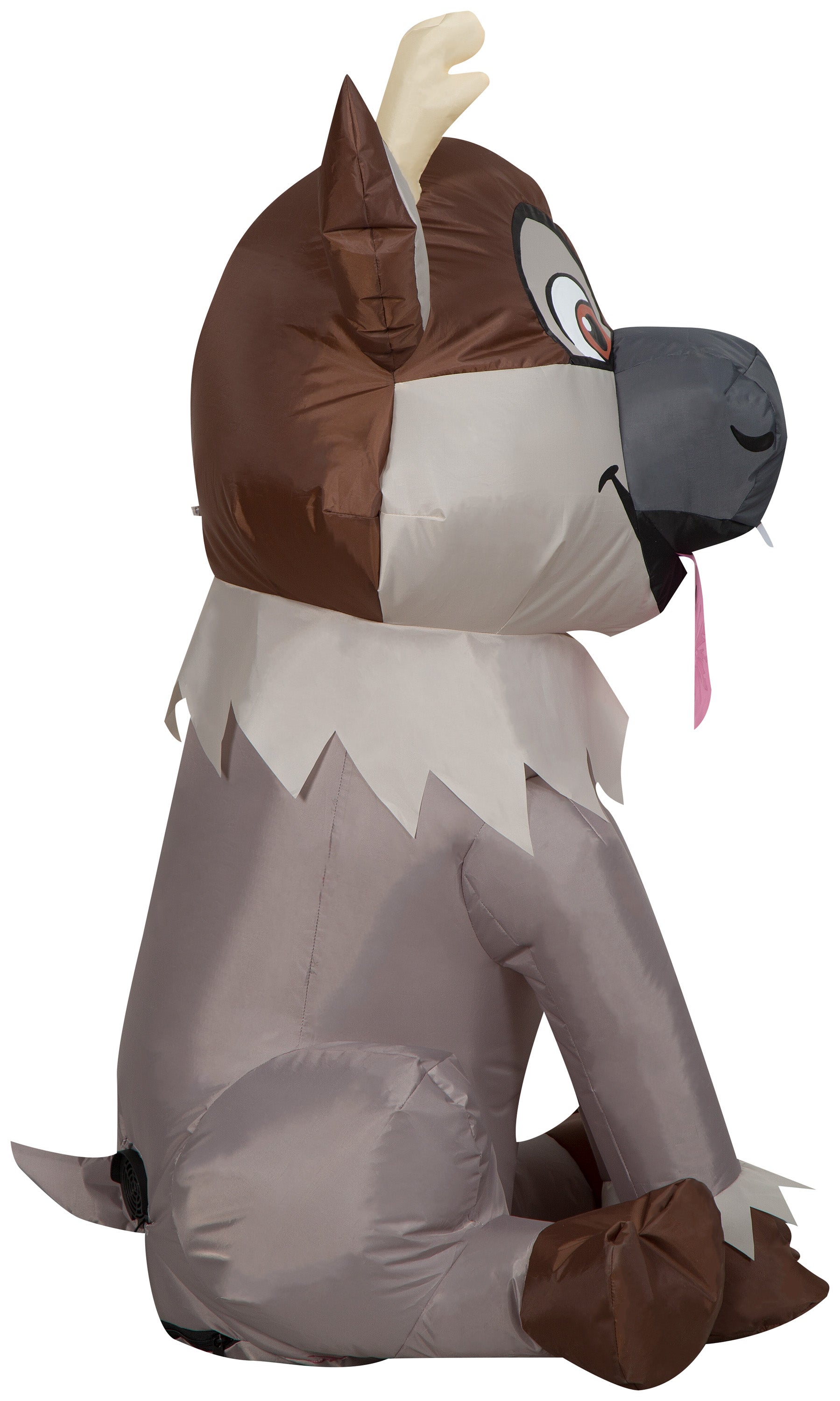 Gemmy Christmas Airblown Inflatable Inflatable Baby Sven, 3.5 ft Tall, grey