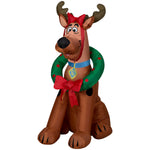Load image into Gallery viewer, Gemmy 3&#39; Airblown Scooby Doo as Reindeer Christmas Inflatable
