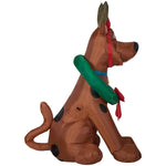 Load image into Gallery viewer, Gemmy 3&#39; Airblown Scooby Doo as Reindeer Christmas Inflatable
