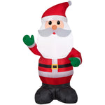 Load image into Gallery viewer, Gemmy Airblown Santa Claus 4&#39; Christmas Inflatable
