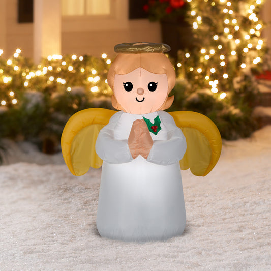 3.5' Inflatable Christmas Angel lifestyle