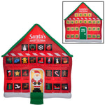 Load image into Gallery viewer, Gemmy Christmas Airblown Inflatable Inflatable Advent Calendar, 8 ft Tall, red

